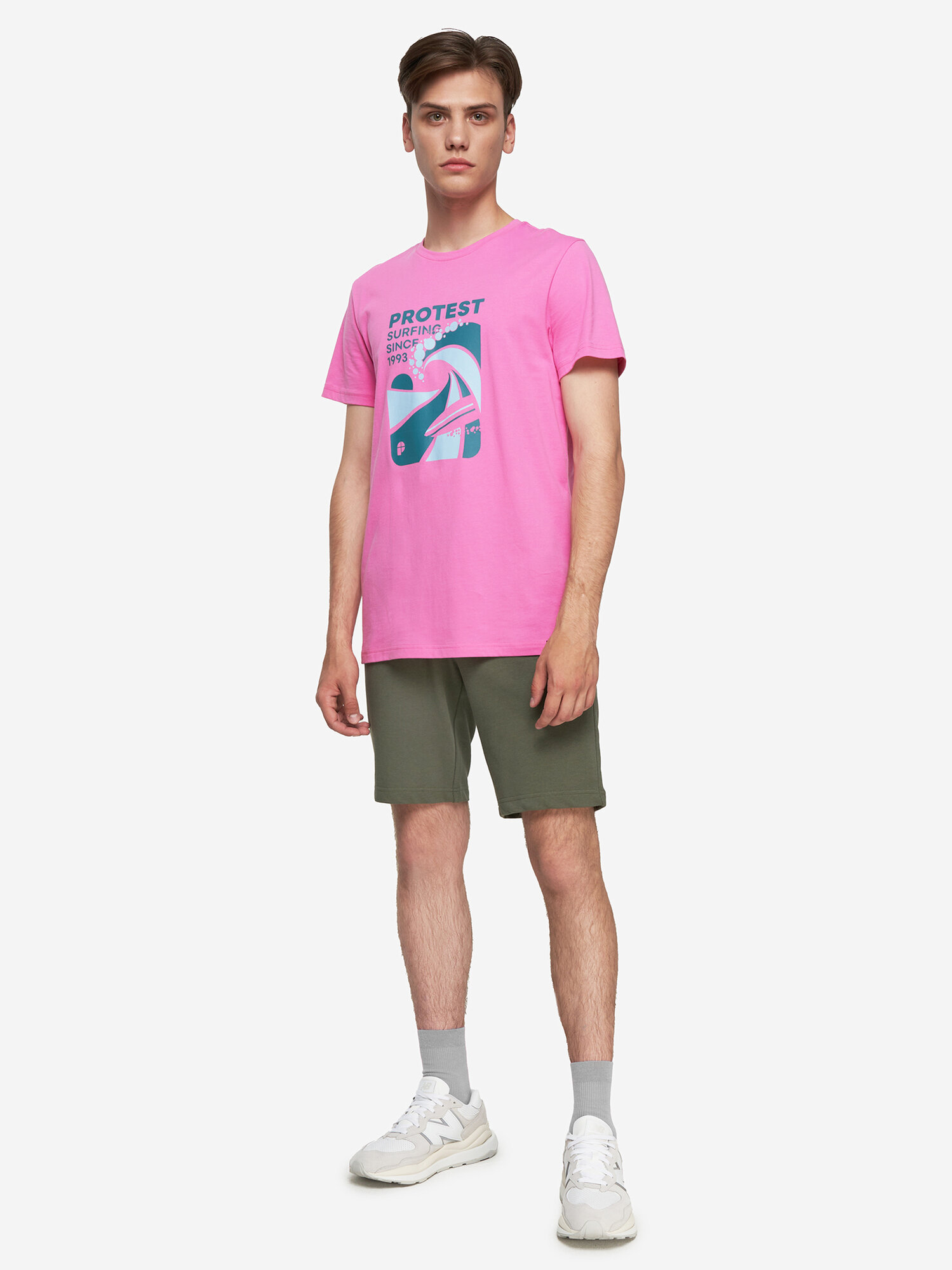 Шорты GSD, размер 46, зеленый, — фото 1