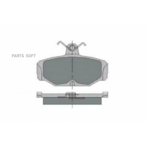 SCT GERMANY SP161 коод. торм. пер. FORD SCORPIOO 1.8-2.9 85-98/SIEпер. A 1.