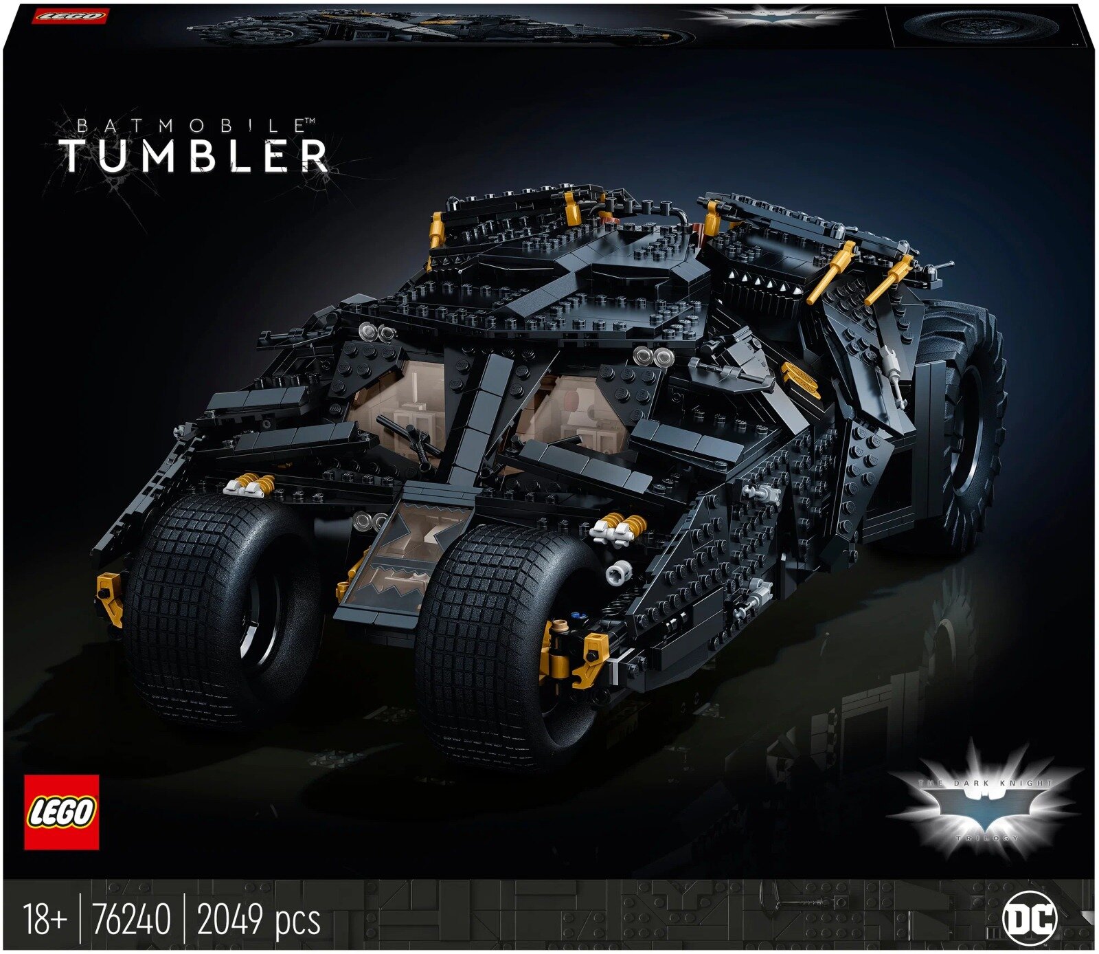 Конструктор LEGO DC Comics Super Heroes 76240 Бэтмобиль «Тумблер», 2049 дет.