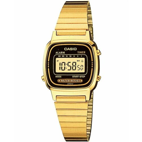 Наручные часы CASIO, золотой, черный