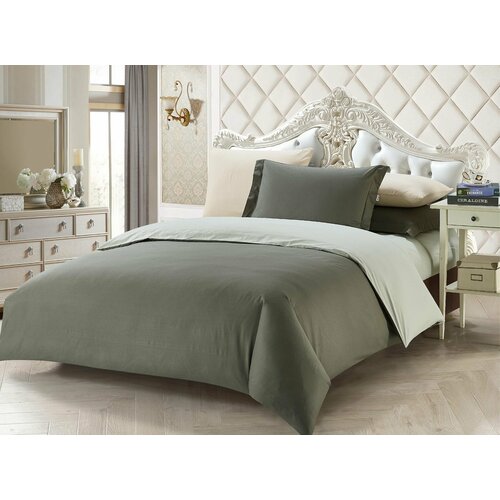 Постельное белье Танго сатин однотонный евро 6400₽