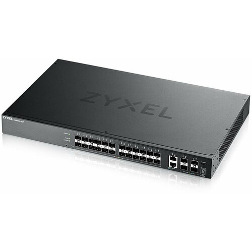 Коммутатор Zyxel XGS2220-30F-EU0101F L3 2x10Гбитс 24SFP 4SFP управляемый 146720₽