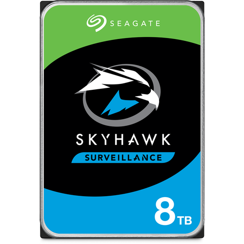 Жесткий диск HDD Seagate SATA3 8Tb SkyHawk 7200 256Mb 1 year warranty replacement ST8000VX010 ST8000VE001 25420₽
