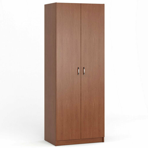 Двухстворчатый шкаф со штангой для одежды 80х54х215 МагМебель В1 вишня 16480₽