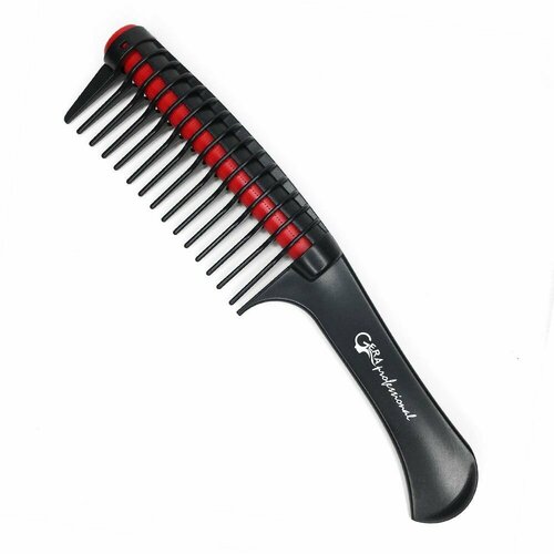 Роликовая расческа для растяжки, цвет черный