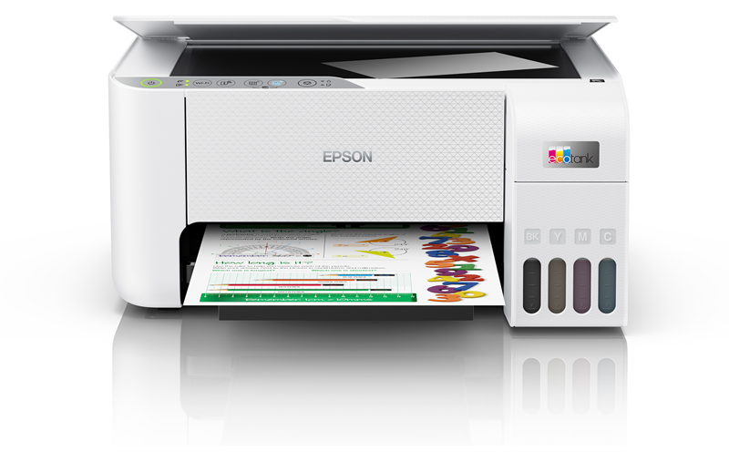 МФУ Epson EcoTank L3256 А4 цветное: принтер/копир/сканер 33/15 стр./мин.(чб/цвет) крышка оригиналов USB WiFi Wi-Fi Direct в комплекте