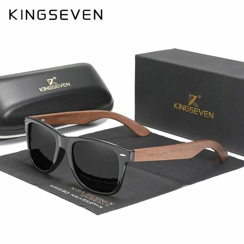 Солнцезащитные очки KINGSEVEN KINGSEVEN 281, коричневый солнцезащитные очки kingseven kingseven 211 коричневый белый