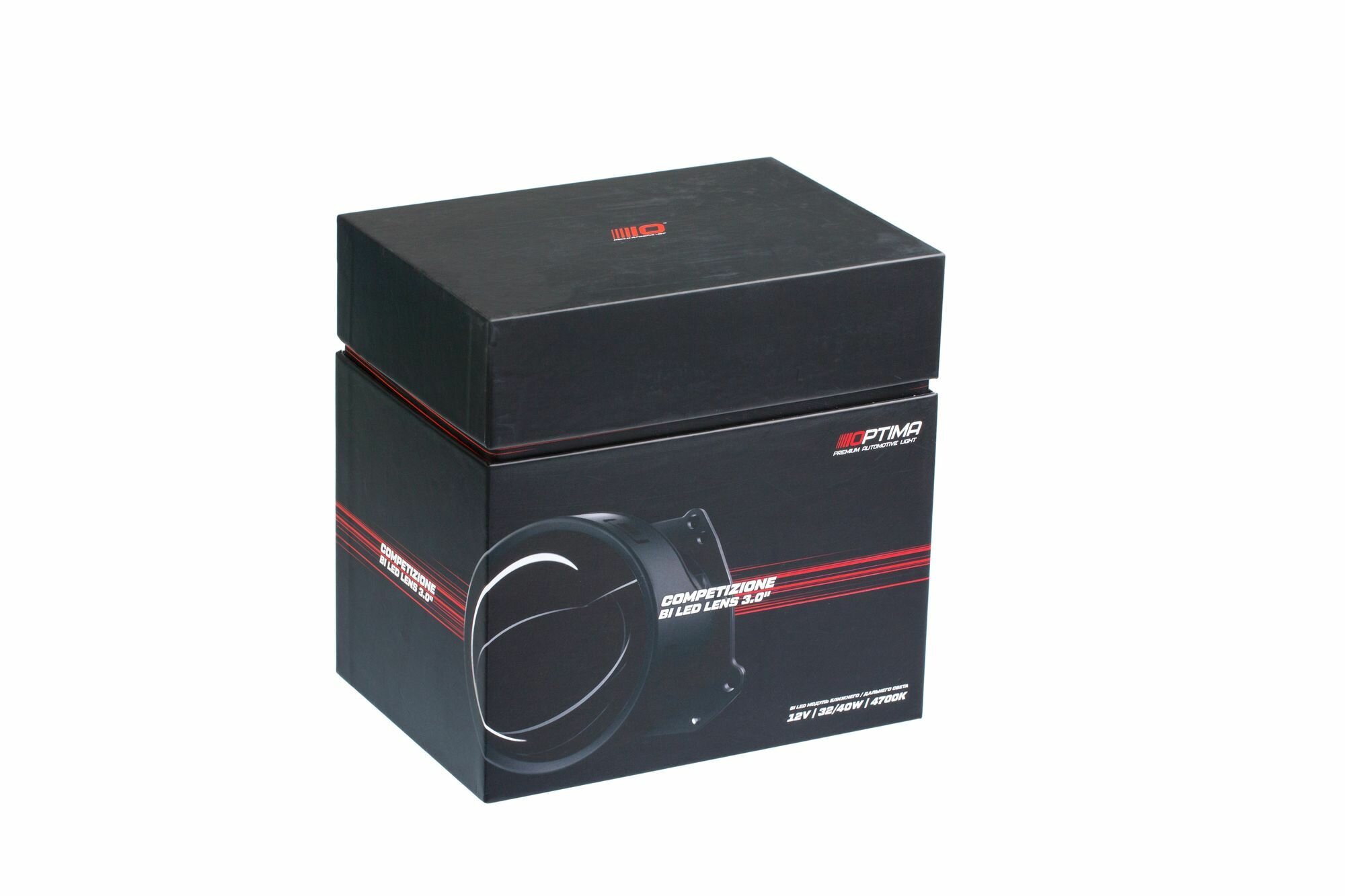 Светодиодные линзы Optima Premium Bi-LED Lens Competizione 4700K, 3.0", 12V