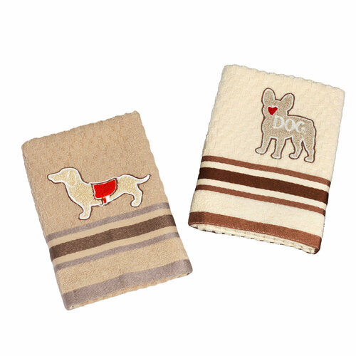 Набор кухонных полотенец 2 шт 50х70 см Vingi Ricami 3230₽