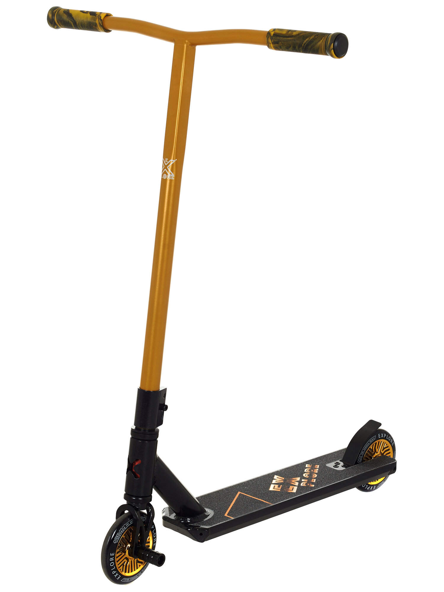 фото Трюковой самокат SPADE DELUXE серебристый