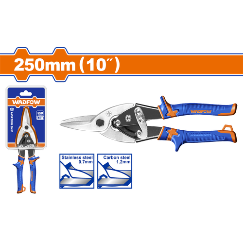 Ножницы по металлу WADFOW WAS2410 250 мм