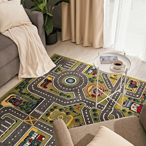 Ковер полипропилен Art Kids LM11 100x150 см цвет зеленый 7952₽