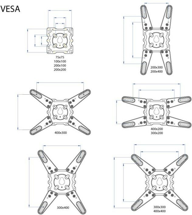 Кронштейн Kromax Atlantis-45 Grey - фото №6