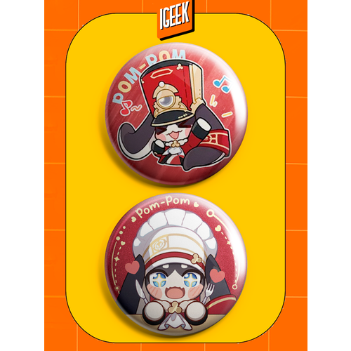 Набор магнитов Honkai star rail 58мм 317₽