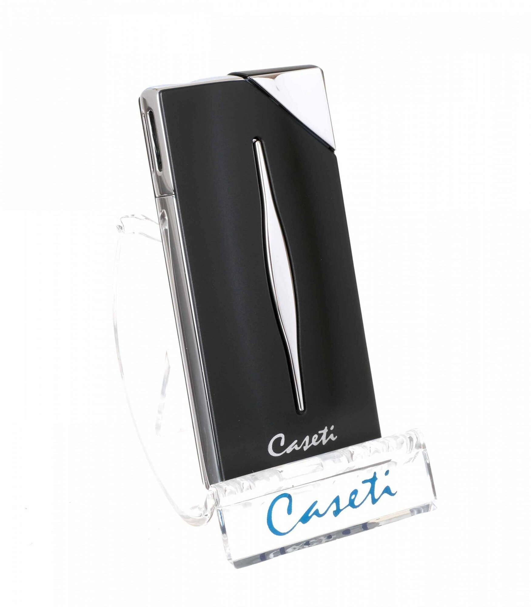 Зажигалка газовая Caseti турбо черная CA484-1