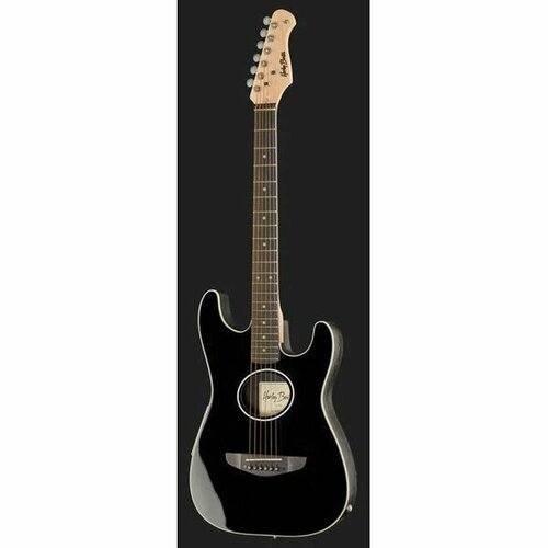 Акустическая гитара Harley Benton ST-Acoustic, черная гитара