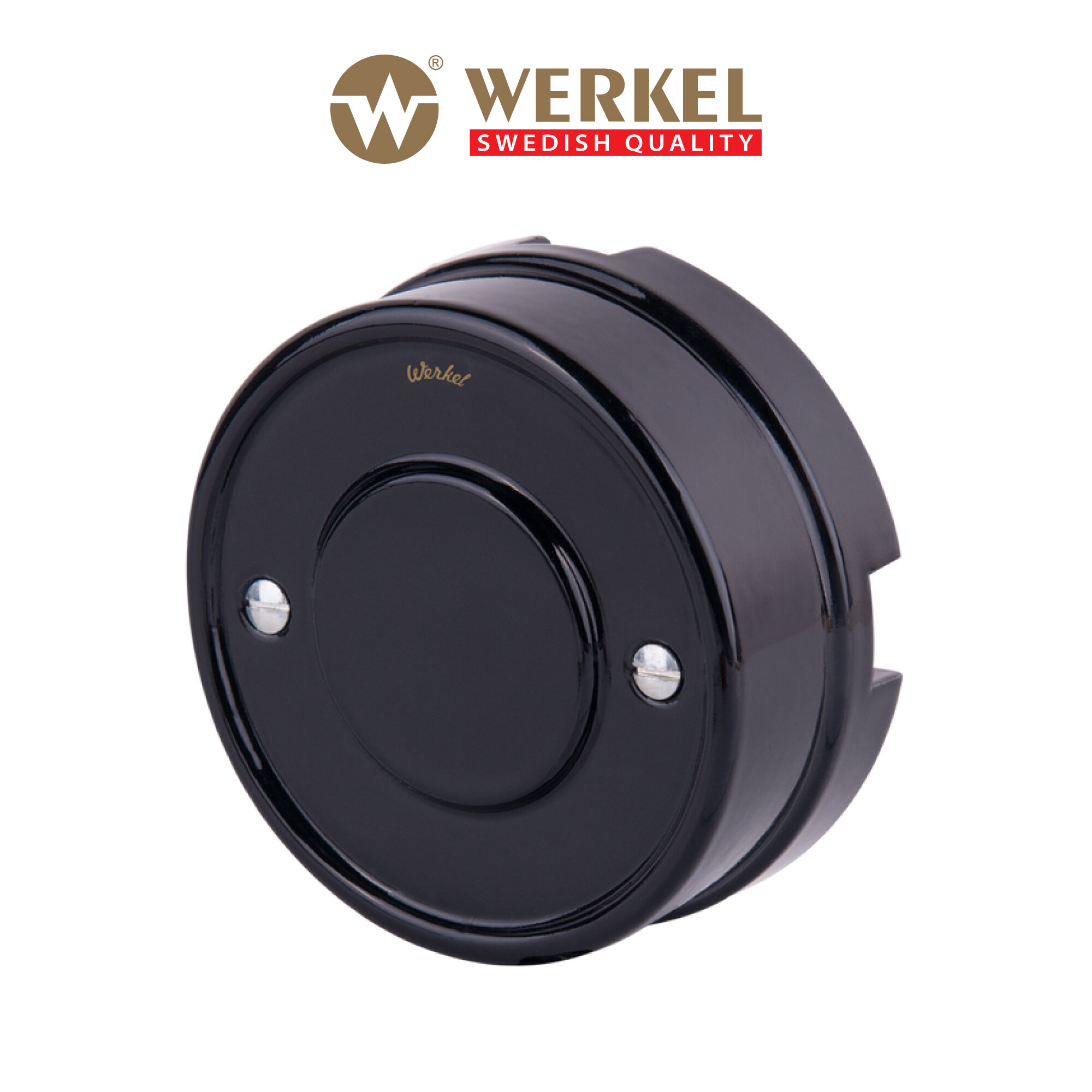 Распределительная коробка Werkel Ретро W6411208 цвет черный IP20