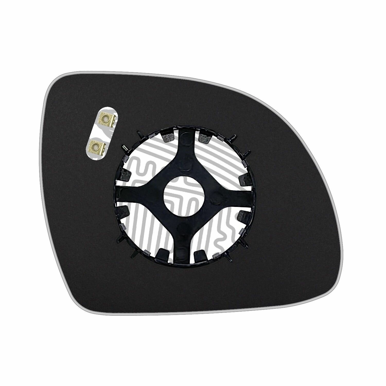 фото Элемент зеркала SSANG YONG Actyon II c 2010 по наше время левый асферический c обогревом 87201006