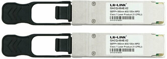 LR-Link Transceiver QSFP+ 40G 850nm, Multi-Mode, 100m (MPO connectors)