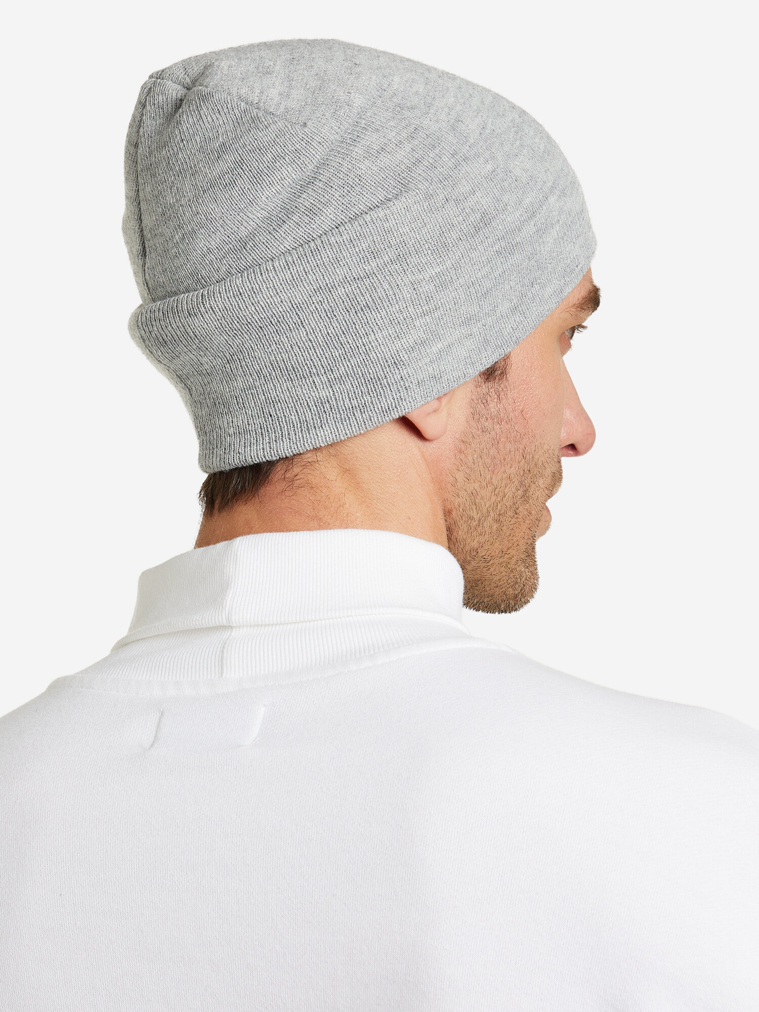 Шапка-бини Demix для мужчин и женщин, размер one size, светло-серый — фото 1