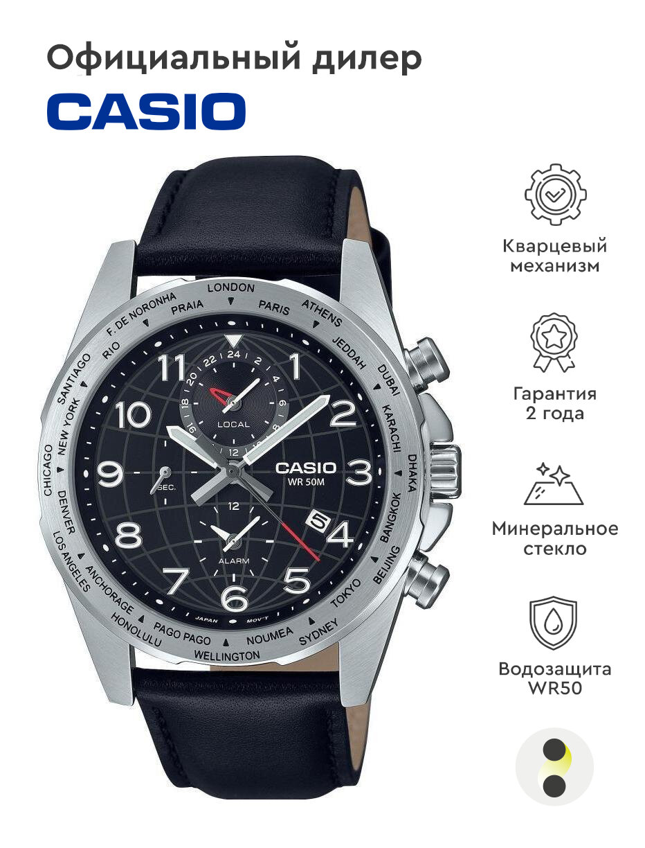 Наручные часы CASIO Standard MTP-W500L-1A