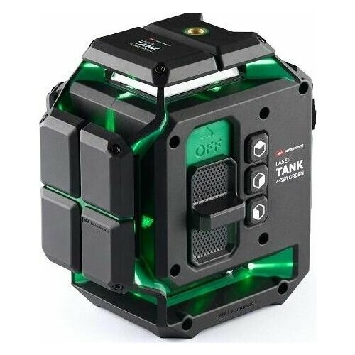 Лазерный уровень ADA LaserTANK 4-360 green basic edition А00631 лазерный уровень ada instruments rotary 500 h servo a00338