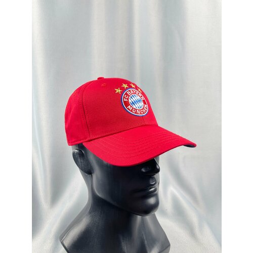 Бейсболка FC Bayern Munchen Бейсболка фк Бавария кепка, размер one size, красный