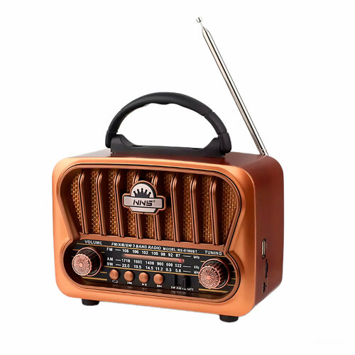Радиоприемник Retro 180 от сети и батареек Gold 1690₽