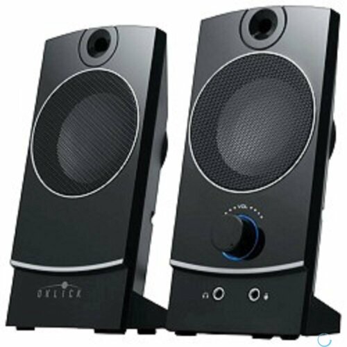 Колонки Oklick OK-118 20 черный 4Вт портативные 3490₽