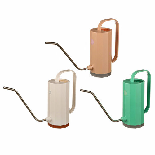 INBLOOM Лейка 12л носик из нерж стали колба HIPS пластик 3 цвета 3 штуки 800₽