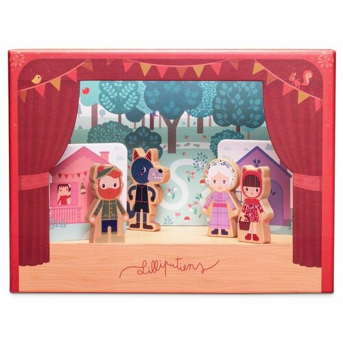 Кукольный театр Lilliputiens Красная Шапочка магнитный 6248₽