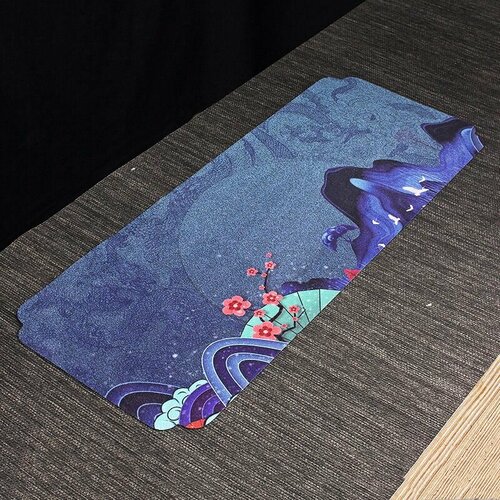 Салфетка Горы и цветущая слива для чайной церемонии 50х20 1100₽