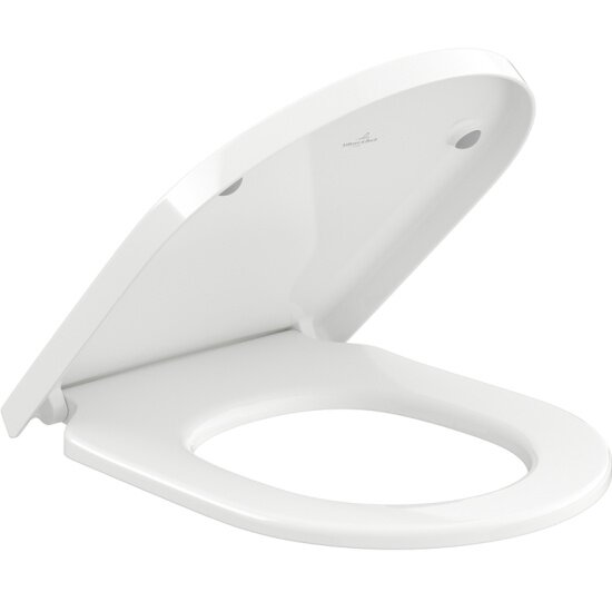 Картинки Сиденье для унитаза Villeroy & Boch 8M42S101, Subway 3.0, шг 370*438, цвет-альпийский белый