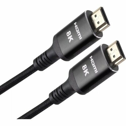 VCOM Кабель Vcom HDMI 19M/M, ver. 2.1 8KX60Hz (Econom) оплетка 1m iOpen