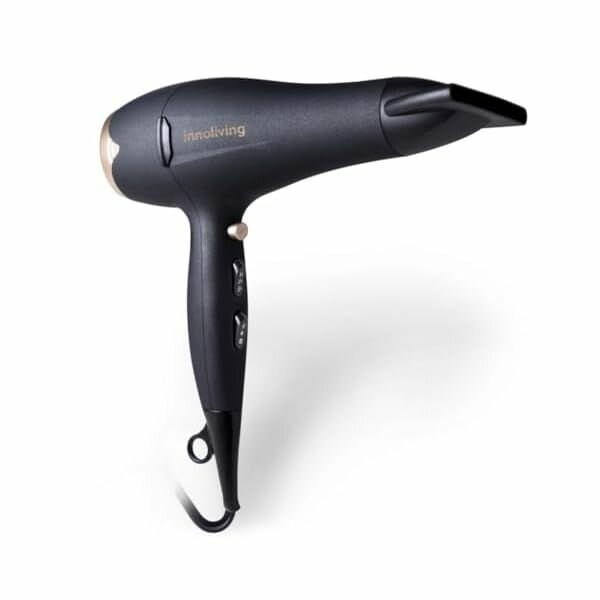 Профессиональный фен Innoliving INN-619, 2200 Вт, Soft Touch, прорезиненный эффект, мощная сушка для идеальных волос