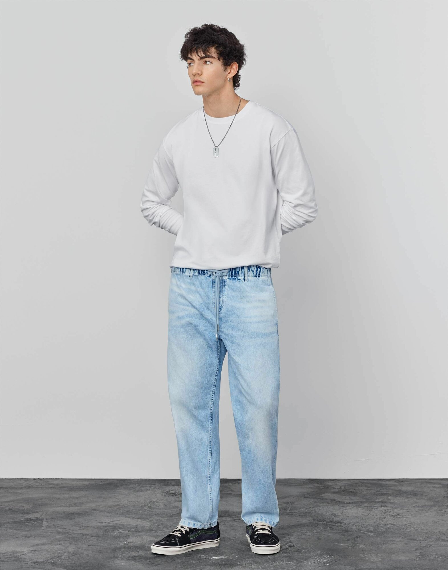 Джинсы зауженные Gloria Jeans, размер XXS/170 (36-38), синий, голубой
