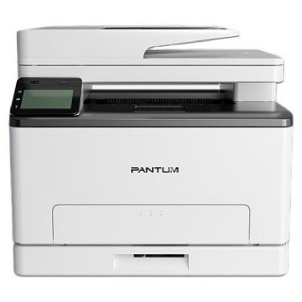 Pantum CM1100ADN МФУ, Лазерное цветное, P/C/S, A4, 18 стр/мин, 1200x600 dpi, 1 GB RAM, Duplex, ADF50, touch screen, paper tray 250 pages, USB, LAN, start. cartridge 1000/700 pages