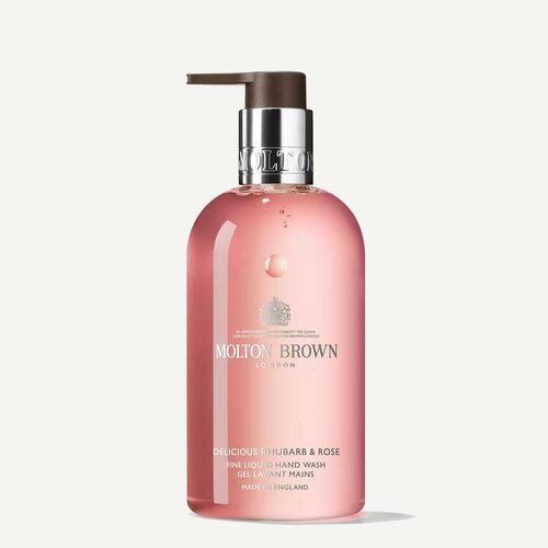 Жидкое мыло для рук и тела Molton Brown Rhubarb & Rose 300 мл.