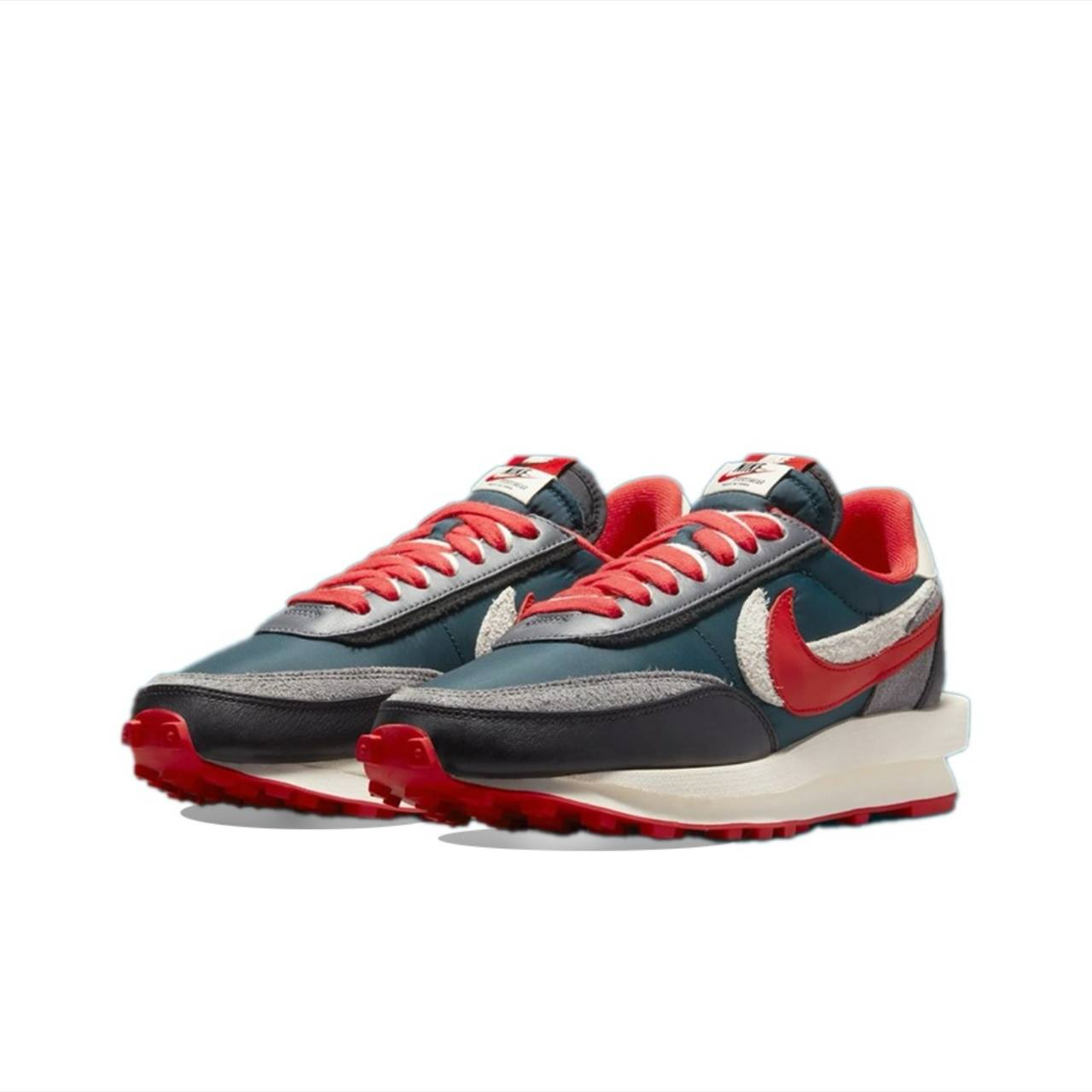 Кроссовки NIKE Nike x Sacai LDwaffle, размер 42, краснй