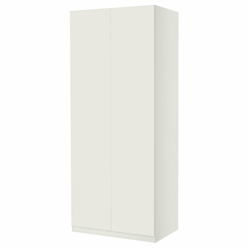 фото Распашной шкаф fardal pax ikea 2-дверный (белый) 80*50*220 фиеста-мебель