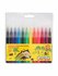 Фломастеры для рисования 12 цветов смываемые