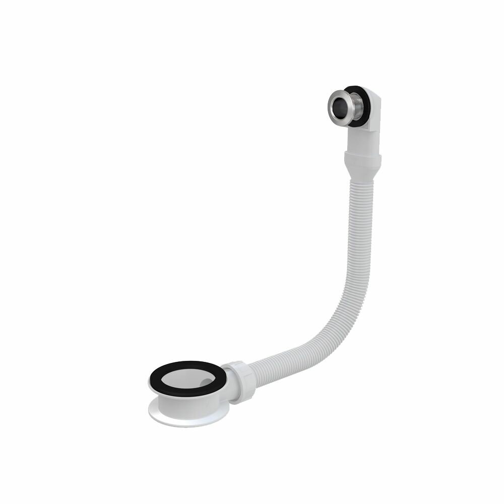 Слив-перелив для умывальника хромированный Alcaplast A328CR — фото 1