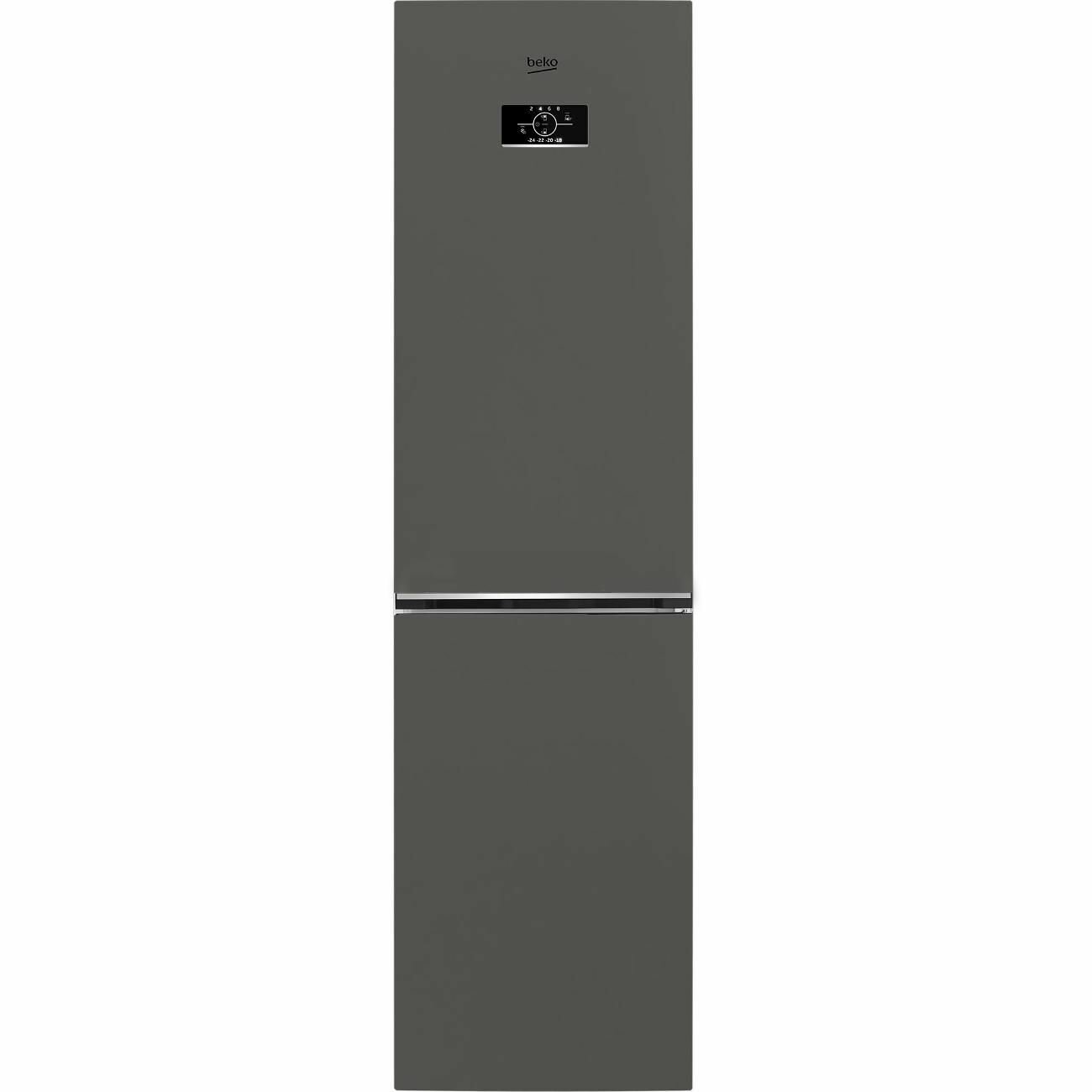 Двухкамерный холодильник Beko B3R0CNK332HG, серый, Full No Frost — фото 1