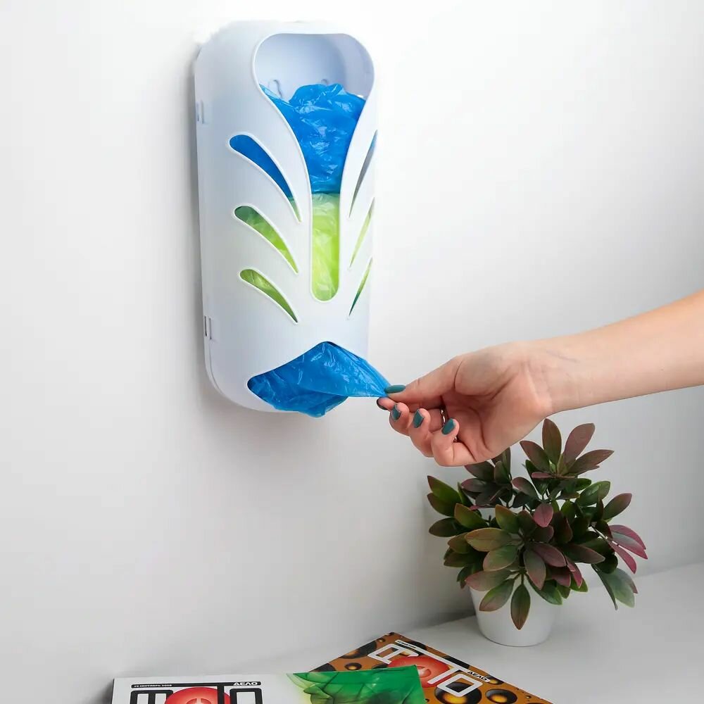 Корзина для пакетов Krita полипропилен 3.11 л цвет снежно-белый