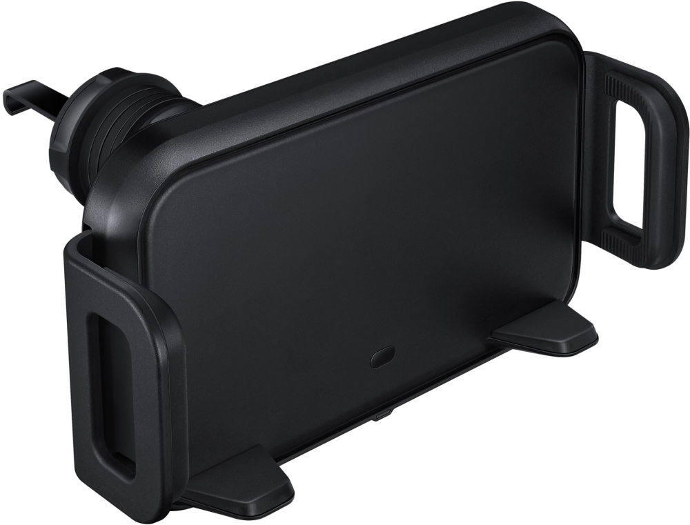 Автомобильный держатель Samsung EP-H5300 для смартфонов, с беспроводной зарядкой (15Вт.), в воздуховод, Черный EP-H5300CBEGWW - фото №4