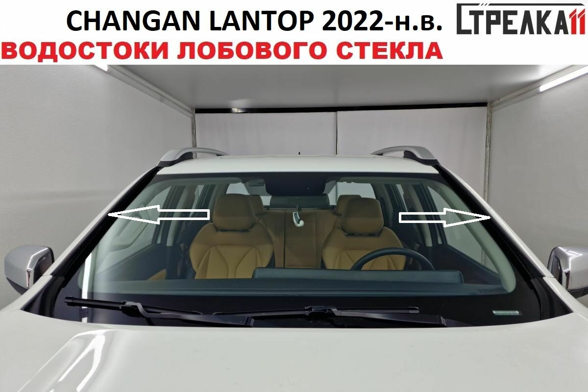 Водосток (дефлектор) лобового стекла для CHANGAN LANTOP 2022-н. в.