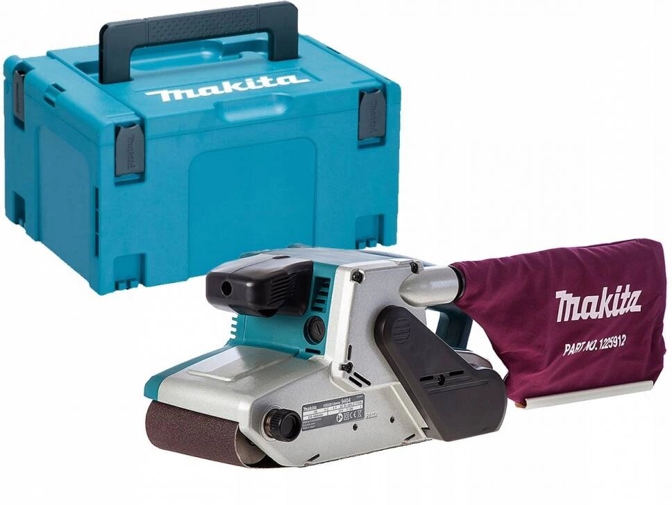 Ленточная шлифовальная машина Makita 9404J 1010Вт шир. ленты 100мм