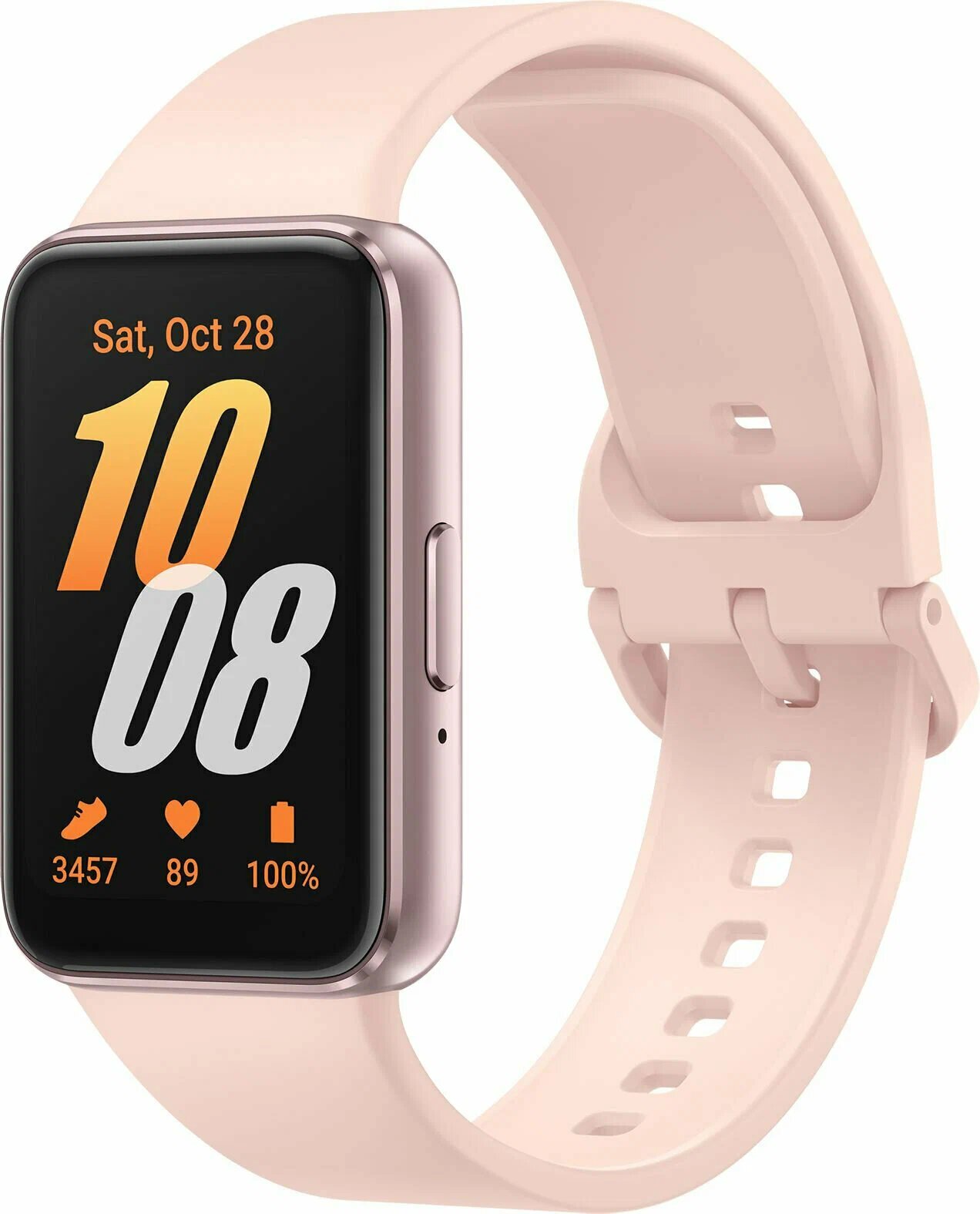 Смарт-часы (фитнес браслет) Samsung Galaxy Fit 3 Pink gold (розовое золото)