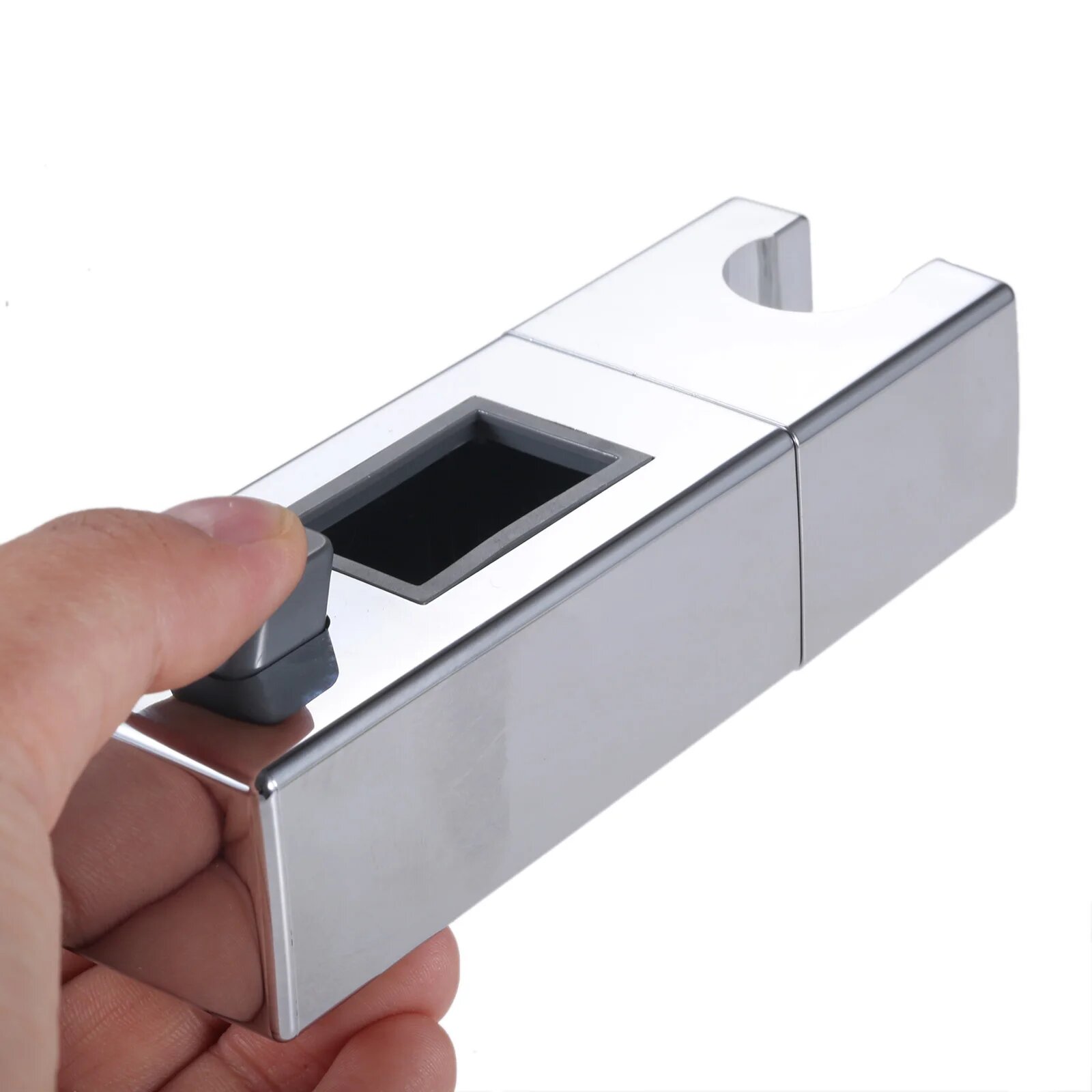 Кронштейн-ползунок для душа хромированный ABS