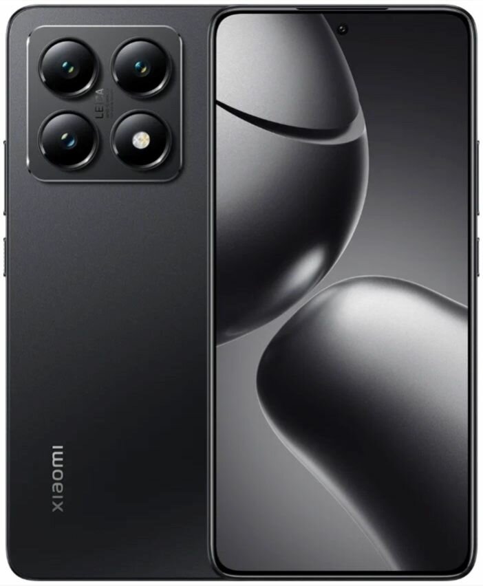 Смартфон Xiaomi 14T 12/512 ГБ (Titan Black | Черный) Global Version